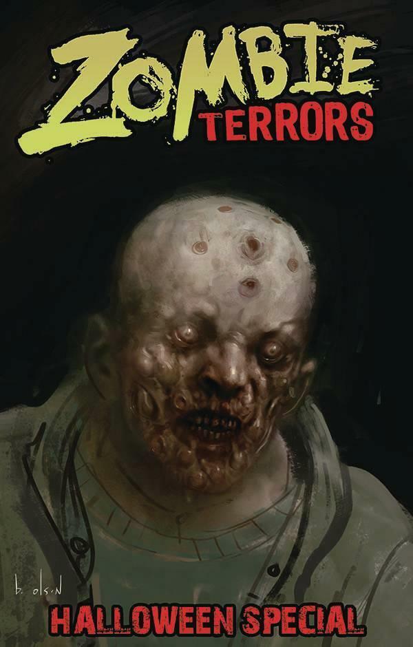 Zombie Terrors Halloween Sp Cvr B Olson (mr) Asylum Press Comic Book
