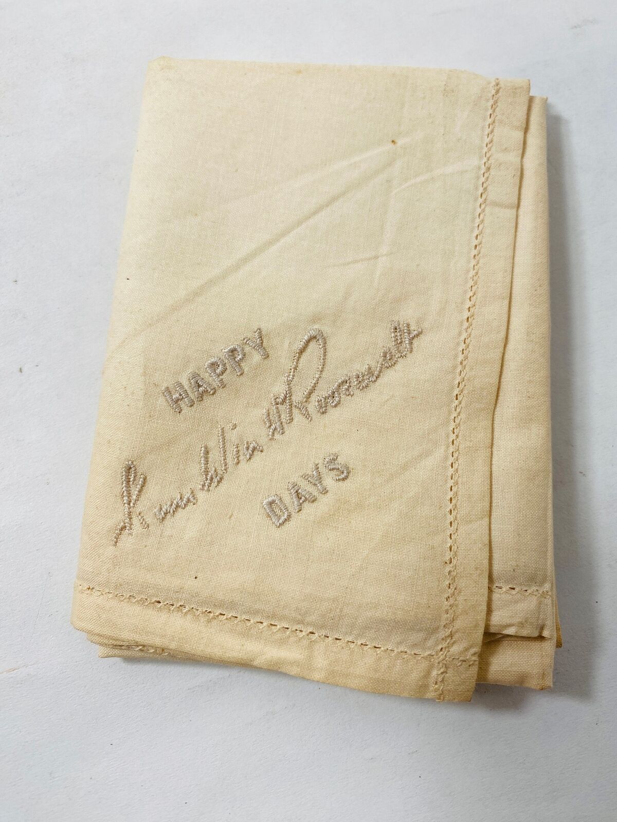 ROOSEVELT Presidential Campaign cotton handkerchief bandanna Kerchief vintage co