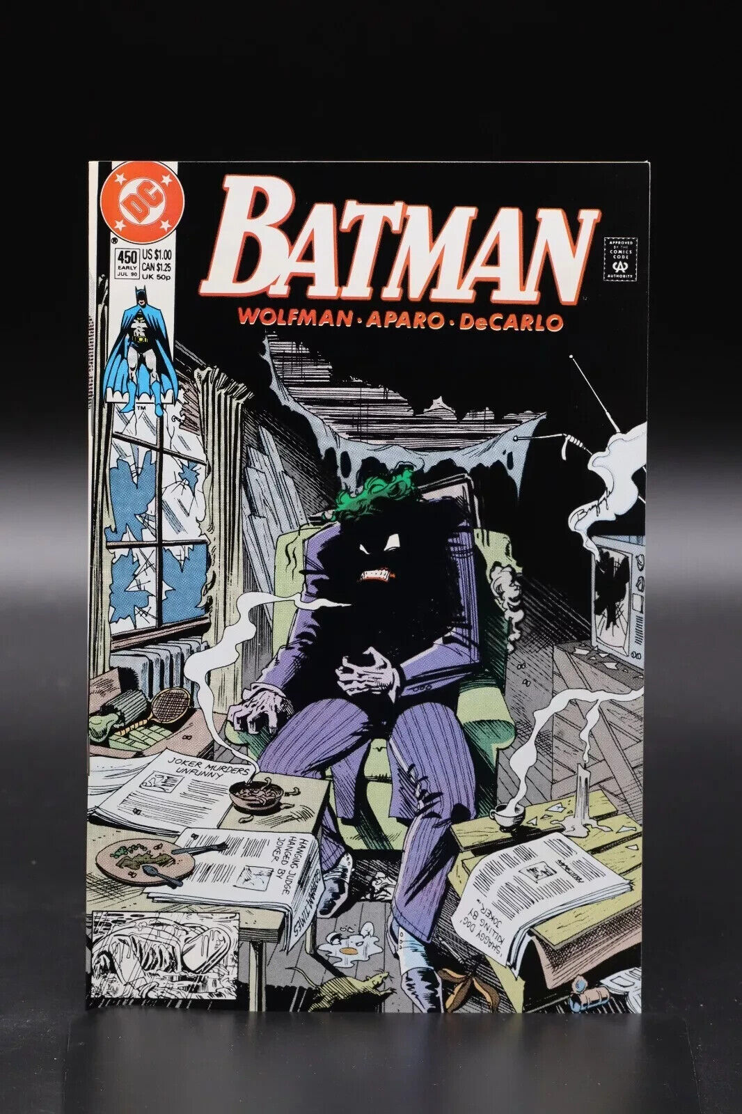 Batman (1940) #450 1st Print Norm Breyfogle Joker Cover Jim Aparo Art NM-
