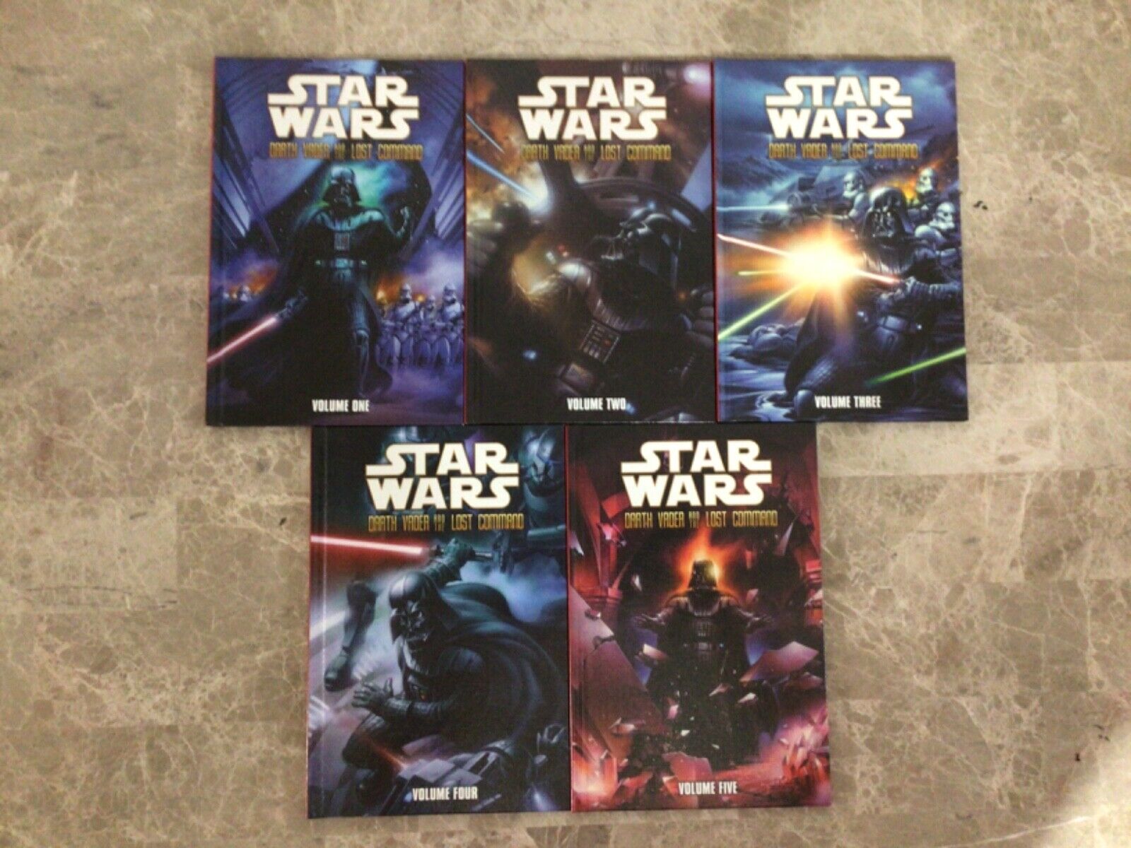 Star Wars And The Lost Command Volume 1-5 Hardcover Spotlight Dark Horse
