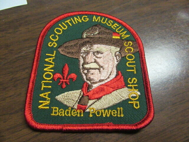 National Scouting Museum Scout Shop Baden-Powell Patch      COV7