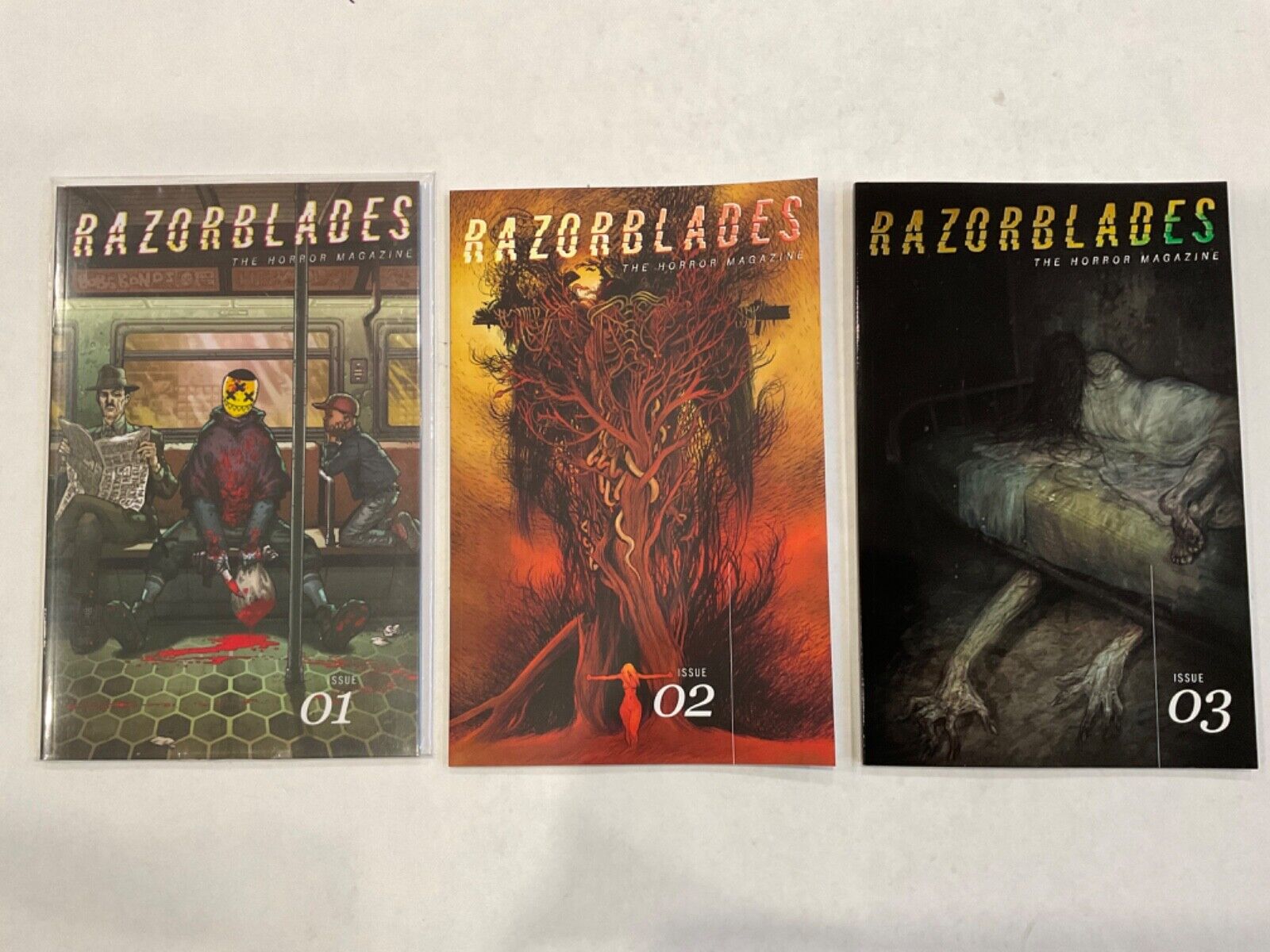 Razorblades 1 to 3 JJ's Comics Variant Killboy Cover NM-/NM