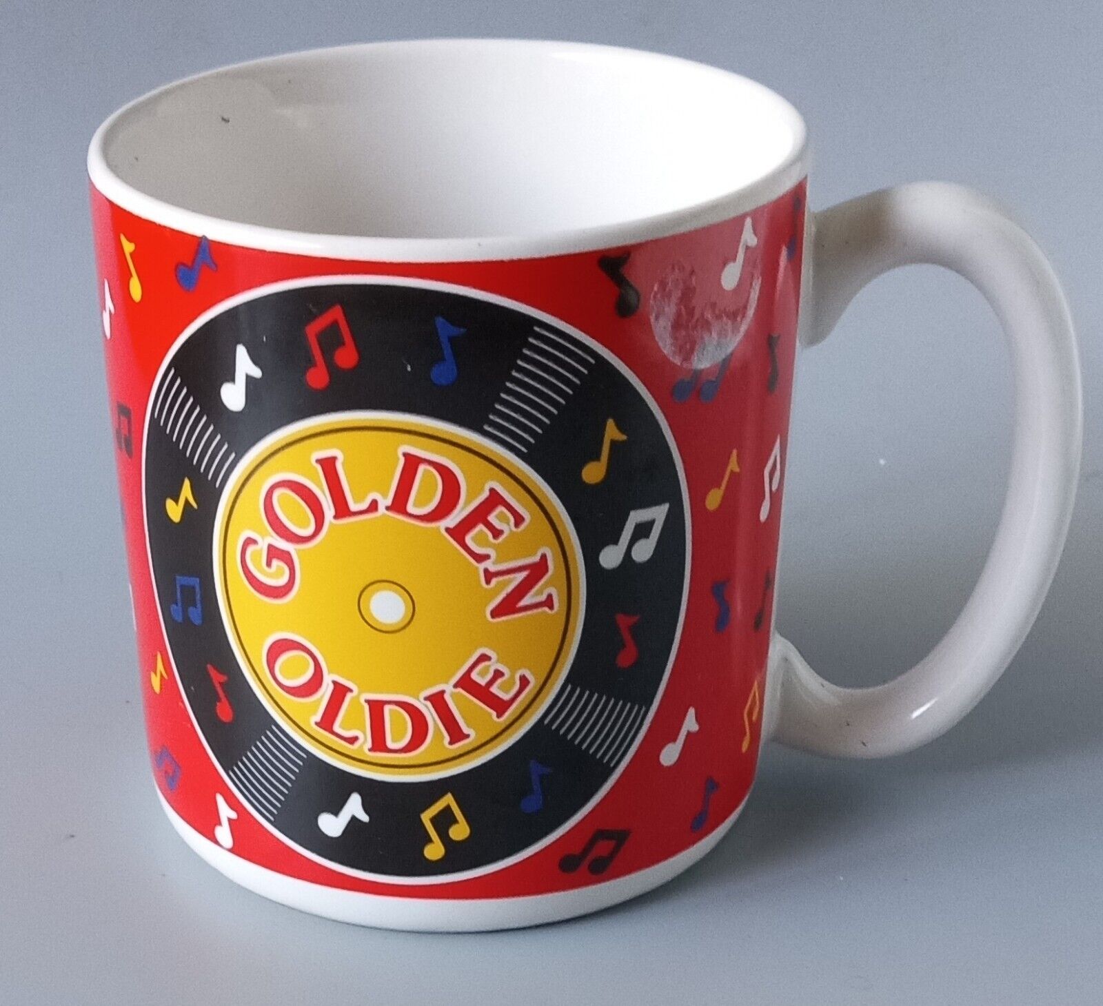 1993 Golden Oldie Record Coffee Mug. 10oz.