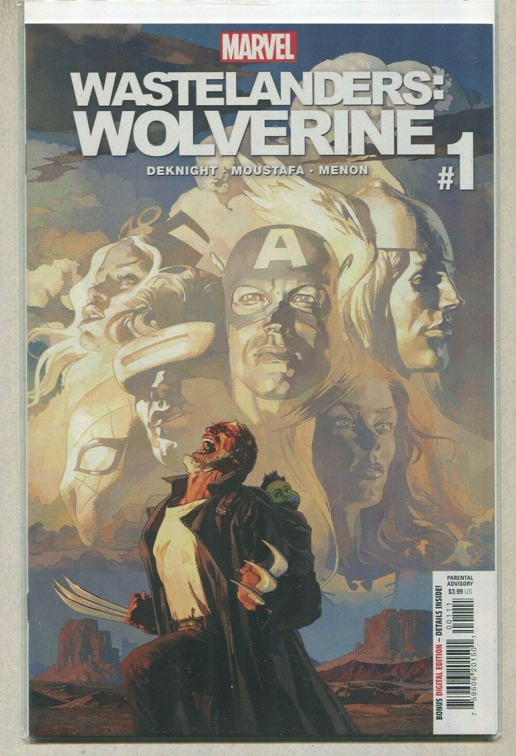 Wastelanders: Wolverine #1  NM Marvel Comics CBX1Q