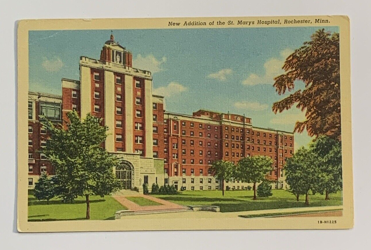 New Addition of the St. Marys Hospital Rochester Minnesota Postcard Unposted