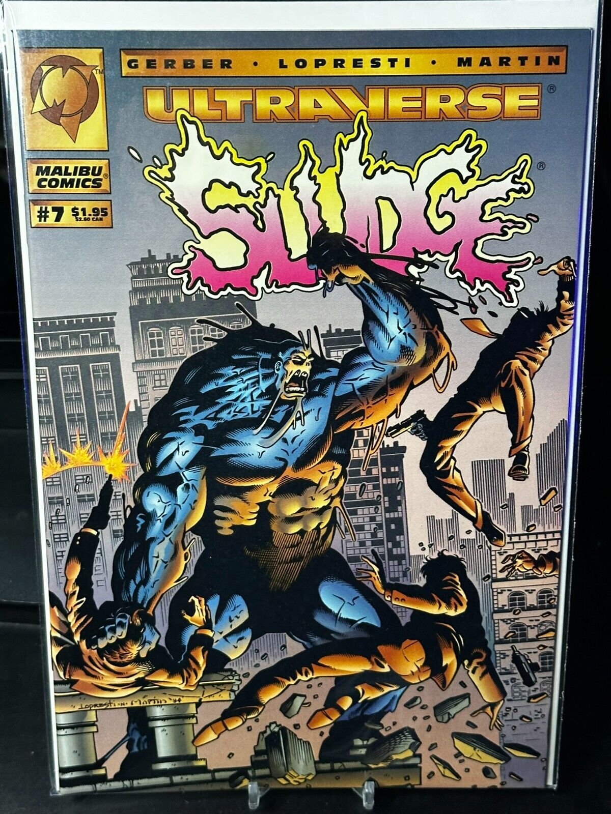 Sludge #7 (1993) Malibu Comics VF/NM