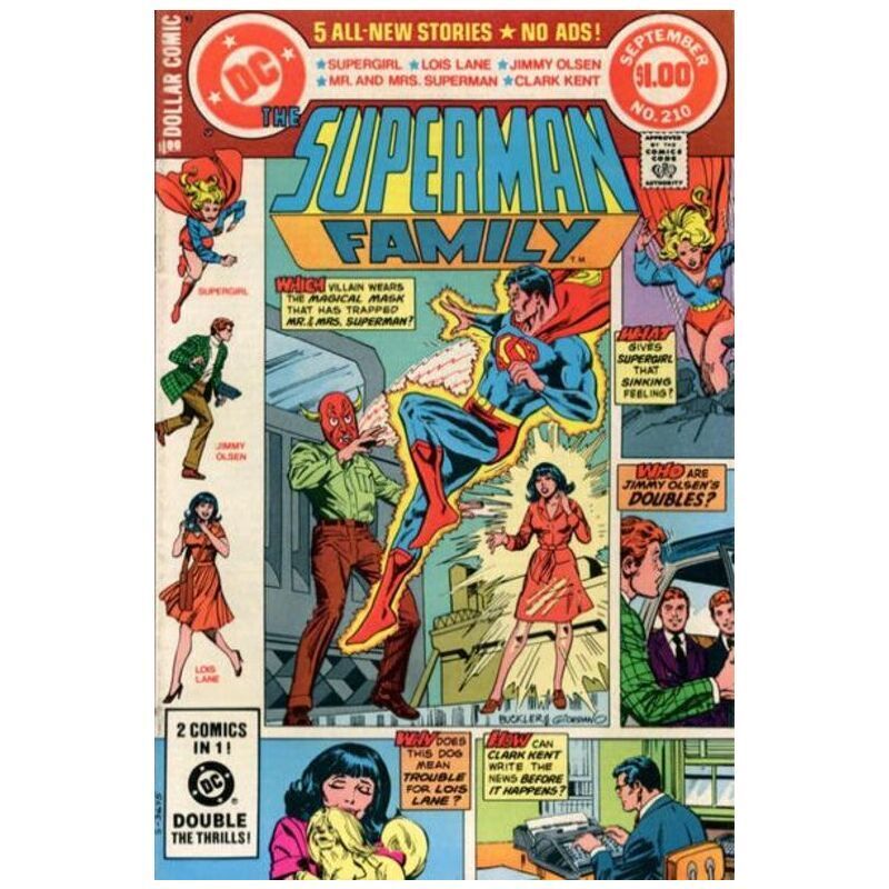 Superman Family #210 in Very Fine minus condition. DC comics [z 
