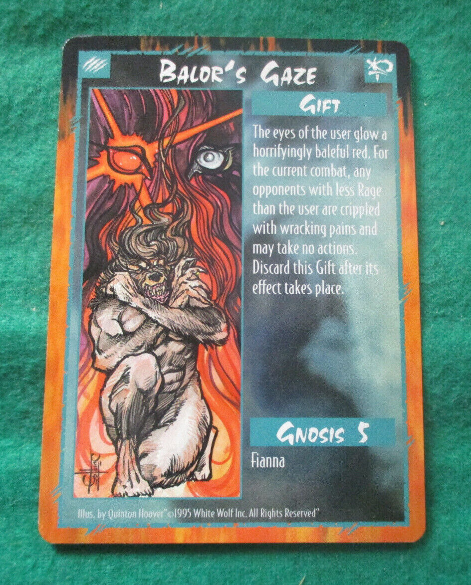 RAGE CCG - (UNLIMITED EDITION) SINGLE RARE CARDS (1995)
