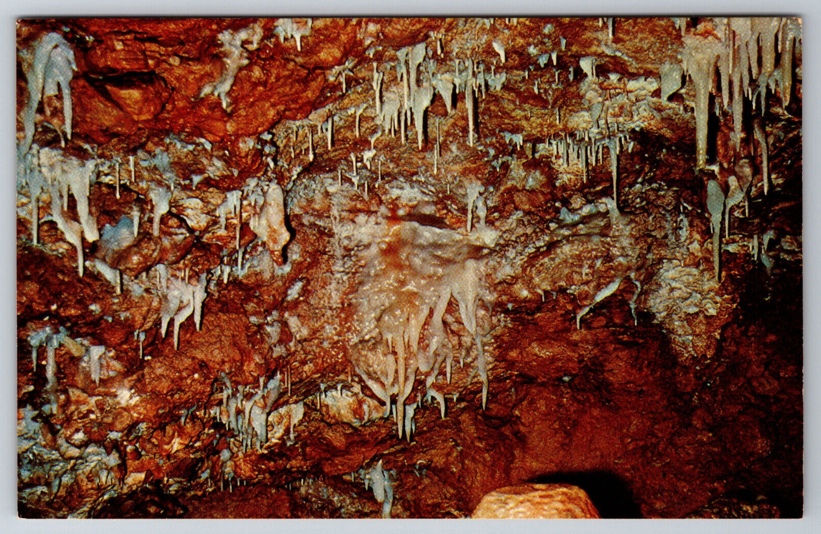 Vintage Postcard South Dakota SD Rushmore Cave Dripstone Stalactites -910