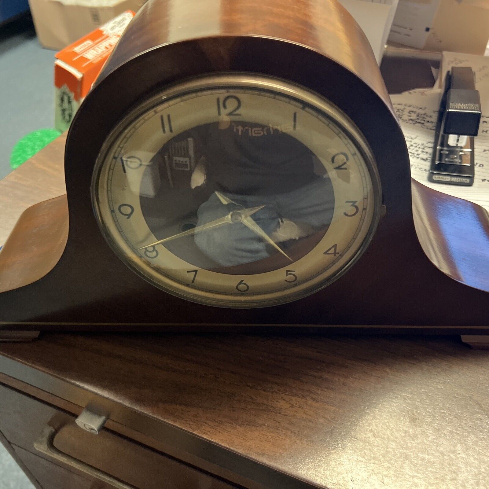 Antique German Made Mantel Clock