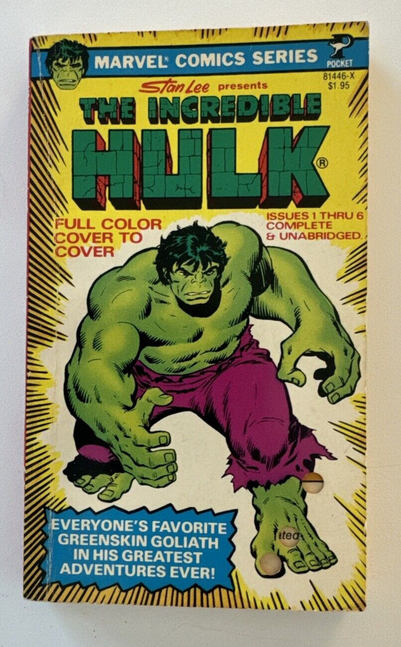 The Incredible Hulk #1 (Issues 1-6) (Pocket Comic Books, April 1978) See Pics