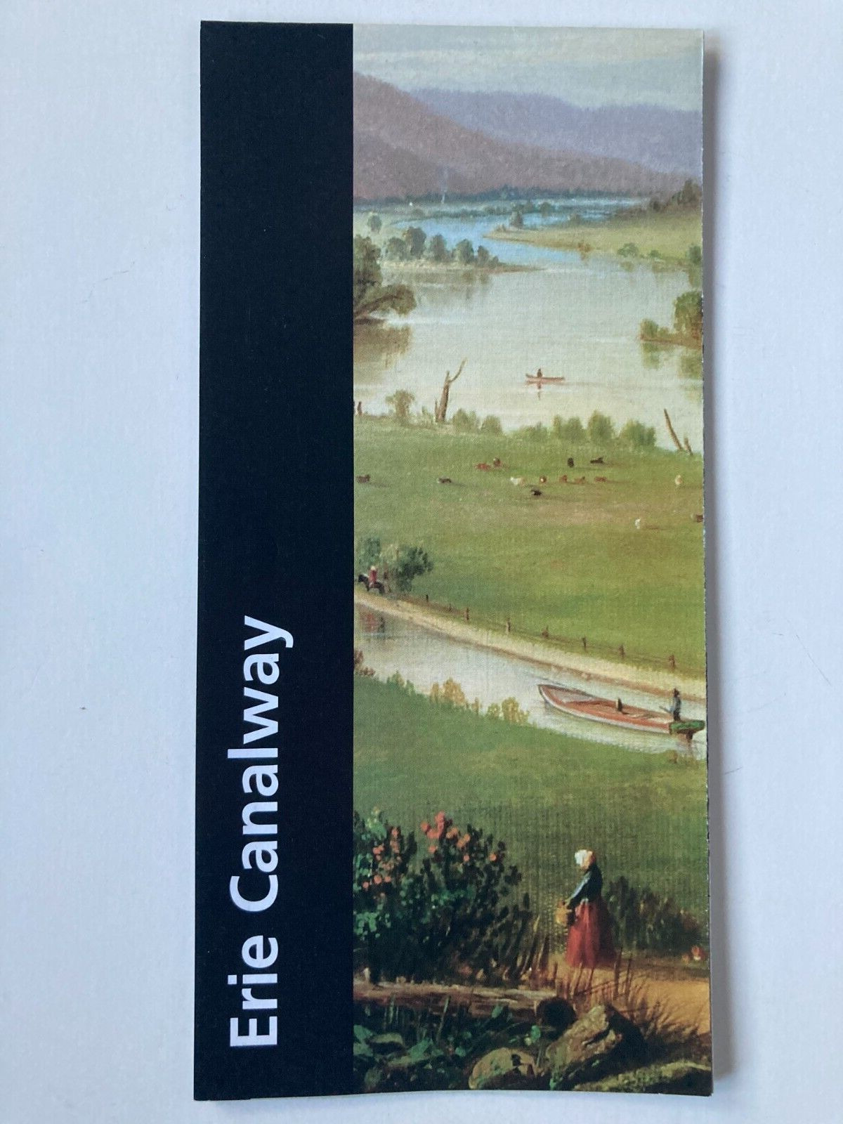 ERIE CANALWAY NATIONAL PARK UNIGRID BROCHURE NEW YORK 3 OFFICIAL PASSPORT STAMPS
