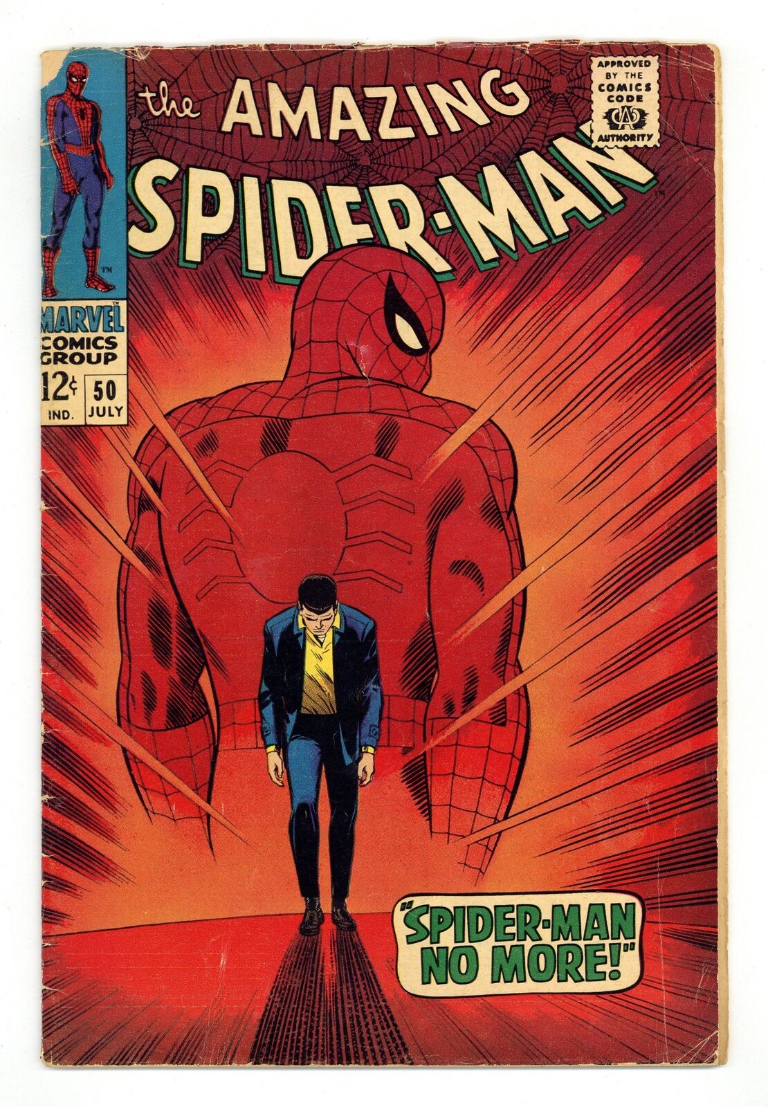 Amazing Spider-Man #50 GD+ 2.5 1967 1st app. Kingpin