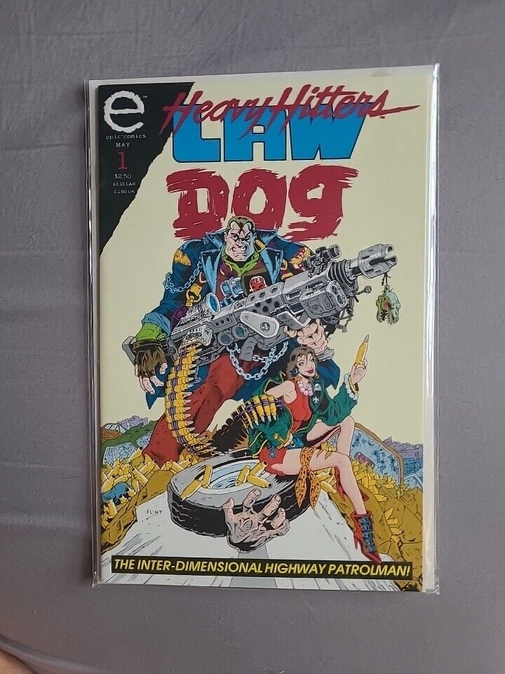 Heavy Hitters - Law Dog - #1 May 1993 Epic Comics