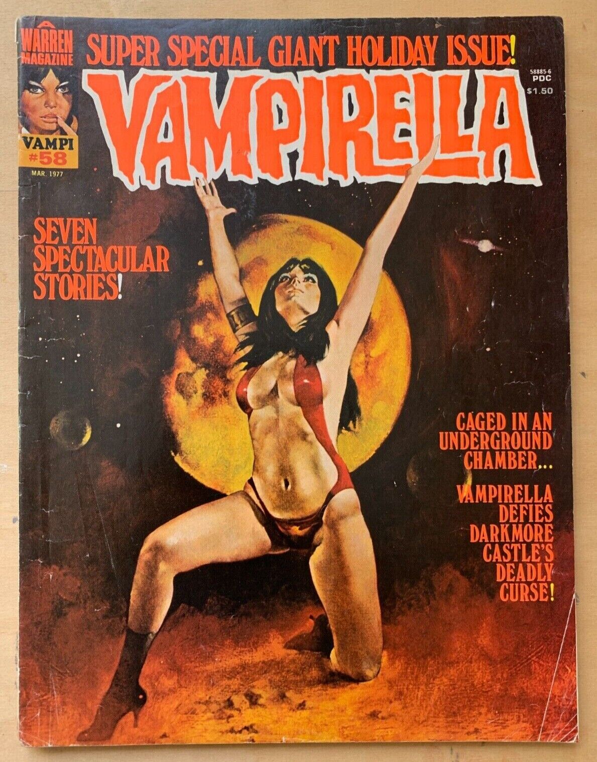 Vampirella Warren Lot of 10 within #47-82. Dates within 1975-79. G/3.0 - VG/4.0.