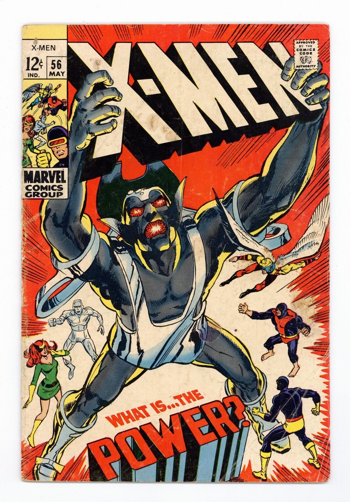 Uncanny X-Men #56 GD 2.0 1969