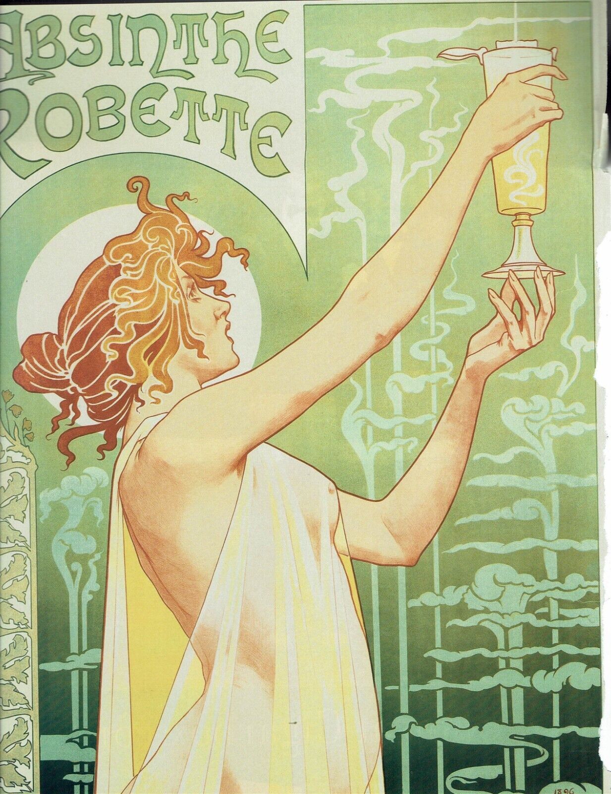 Absinthe Vintage Posters circa 1890s PHOTOS FROM MAGAZINE 2001 Livemont Tamagno