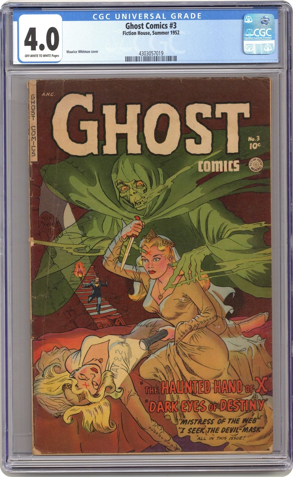 Ghost Comics #3 CGC 4.0 1952 4303057019
