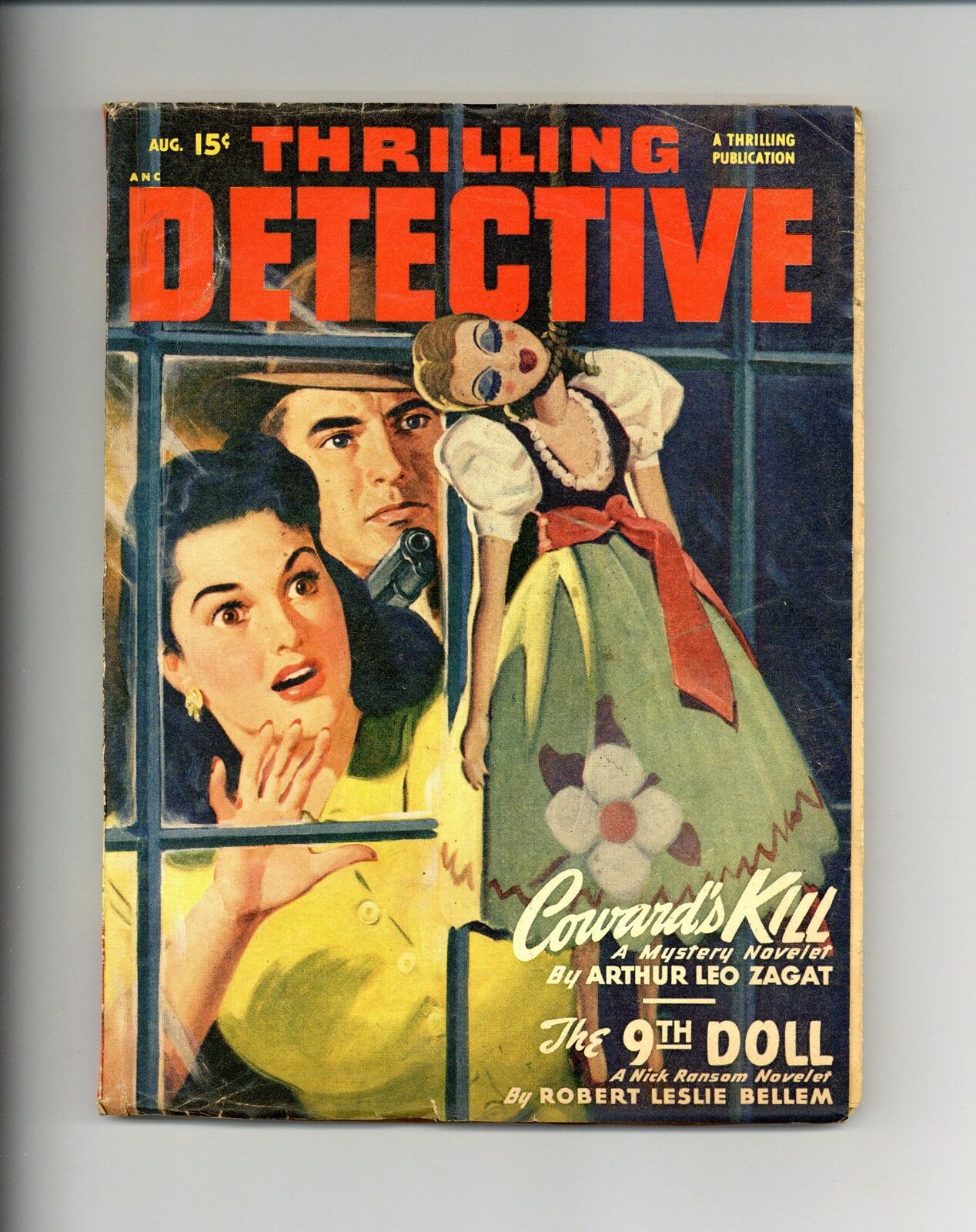 Thrilling Detective Pulp Aug 1948 Vol. 62 #2 VG
