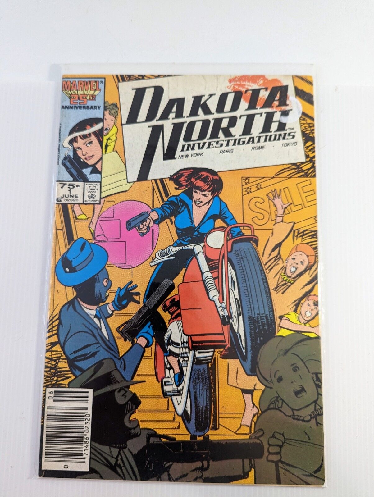 Dakota North #1 1st Appearance Dakota North Marvel Comic 1986 Rare