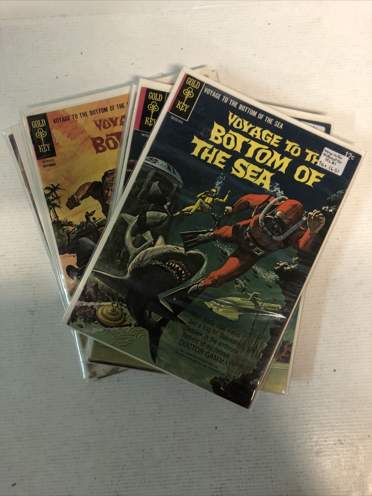 Voyage to the bottom of the sea (1967) set #1-9 (F/VF)