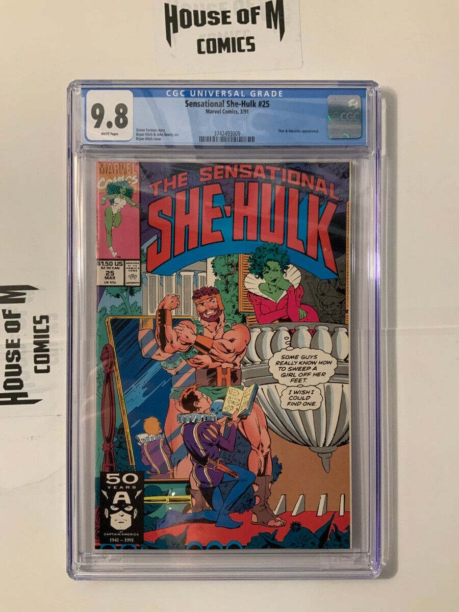 Sensational She-Hulk (1989) #  25 CGC 9.8 1991