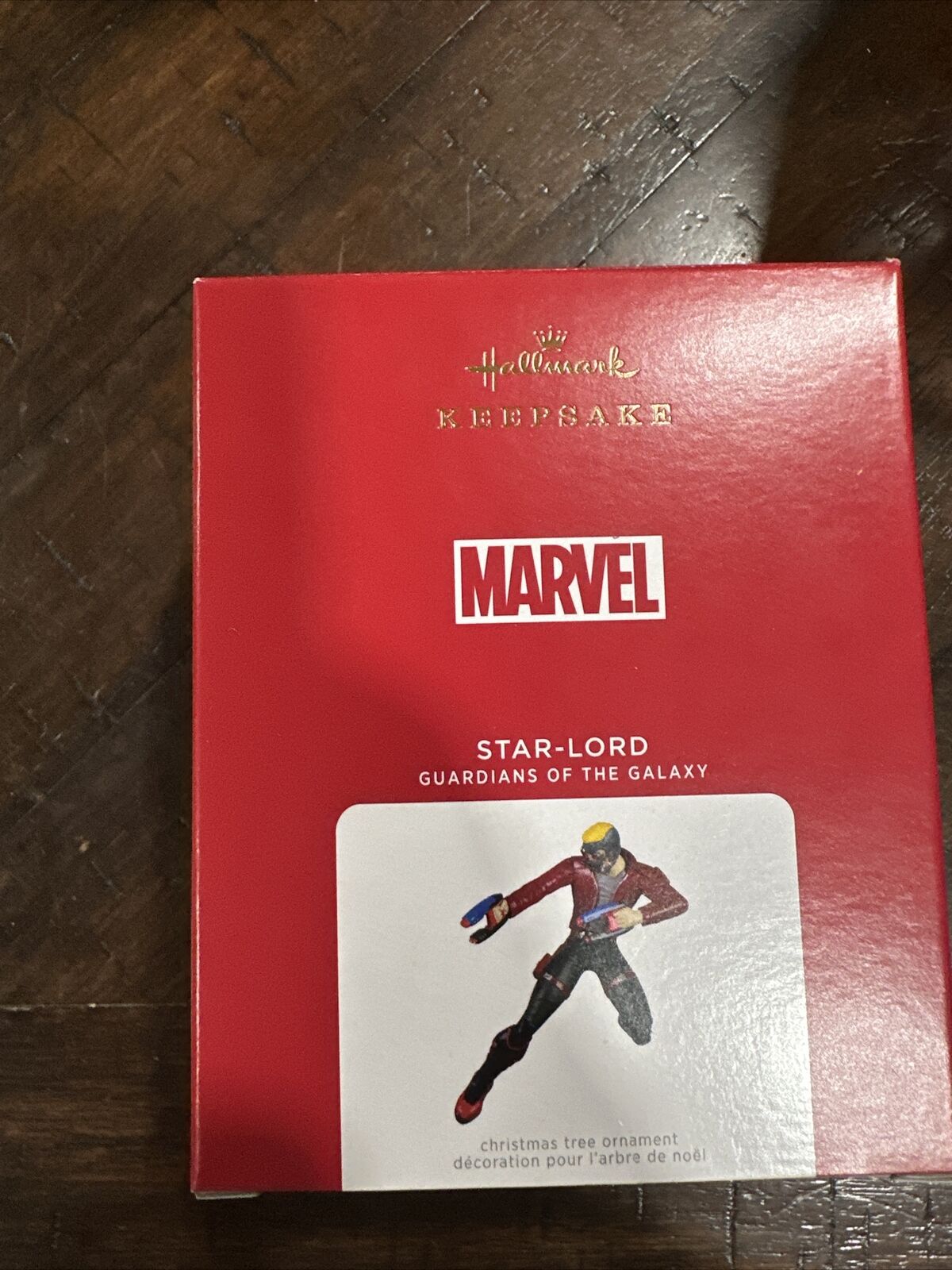 2021 Star Lord Hallmark Keepsake Marvel Ornament Guardians Of The Galaxy