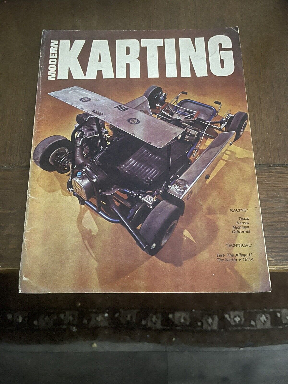 August 1969 Modern Karting Vintage Magazine WKA IKF Enduro Sprint Racing Go Cart