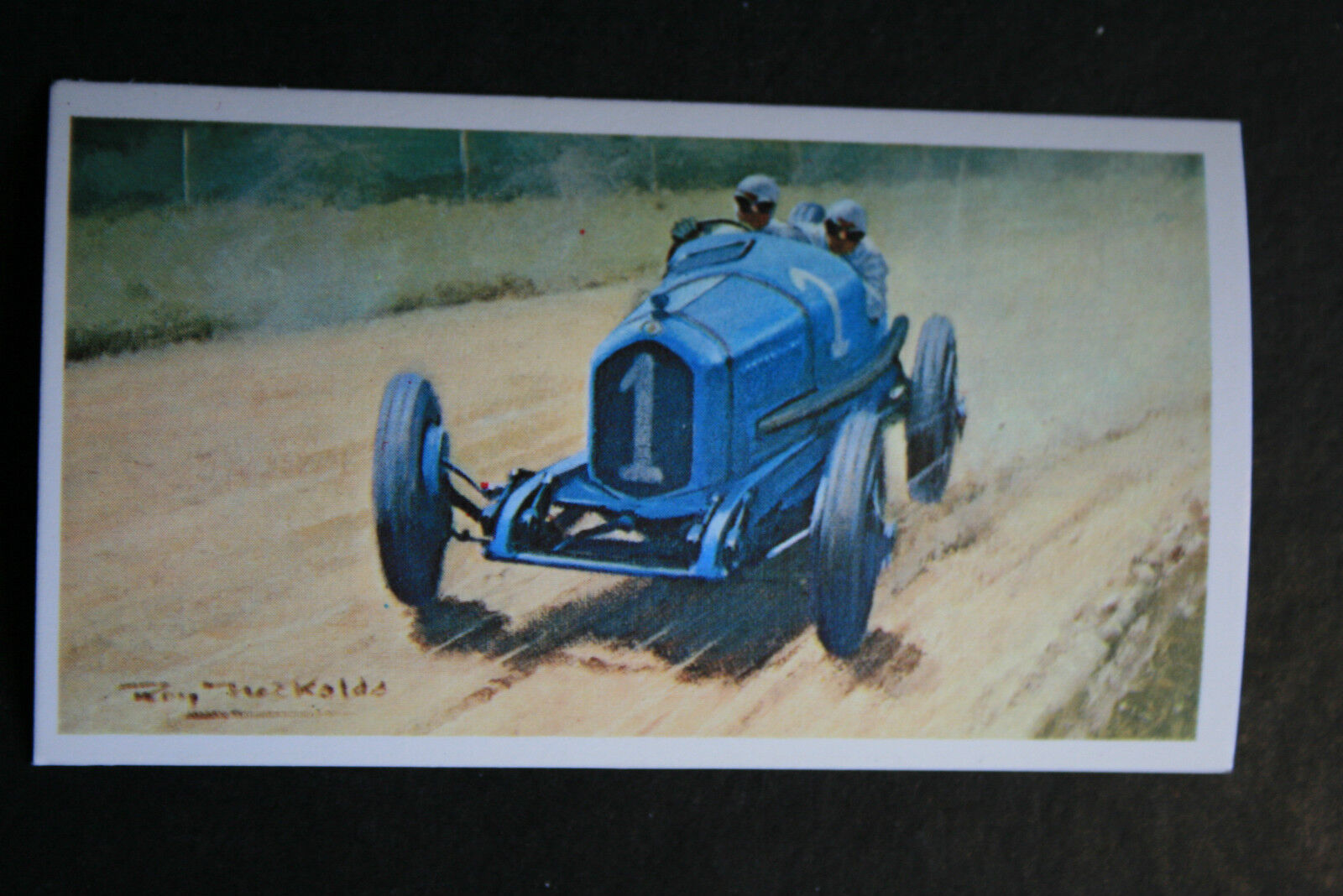 BALLOT 3 Litre  1921 French GP  Le Mans  Motor Racing Card  BD13  