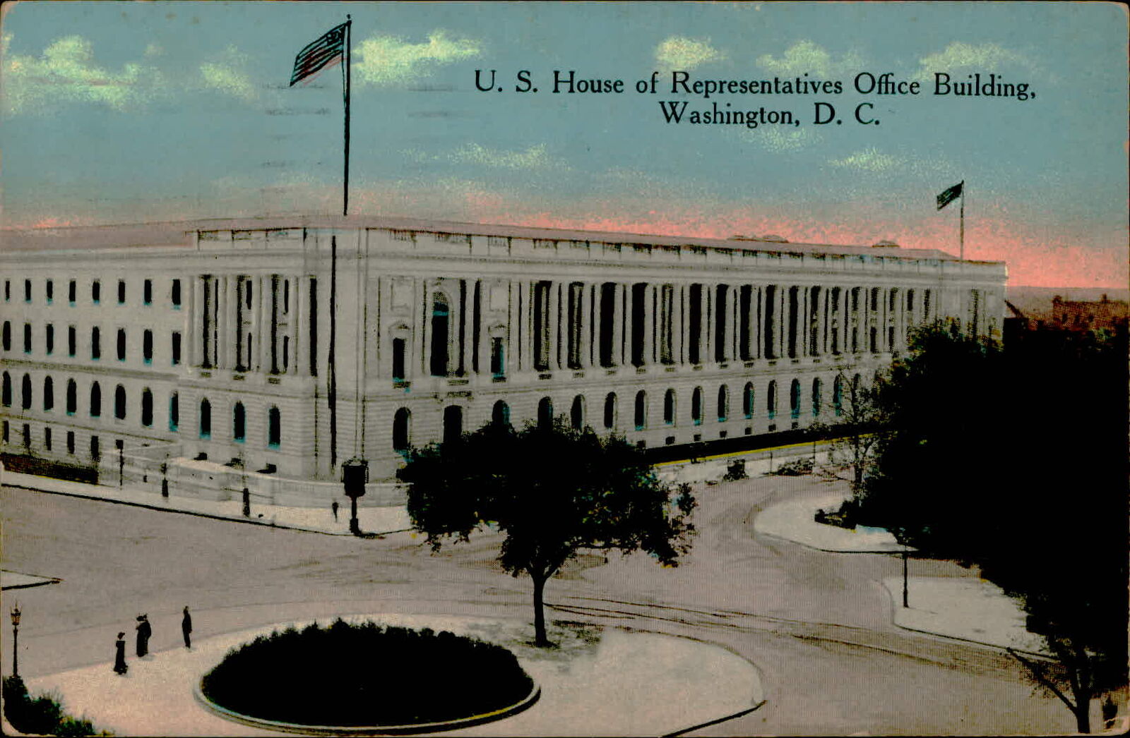 Postcard: U. S. House of Representatives Office Building, Washington,