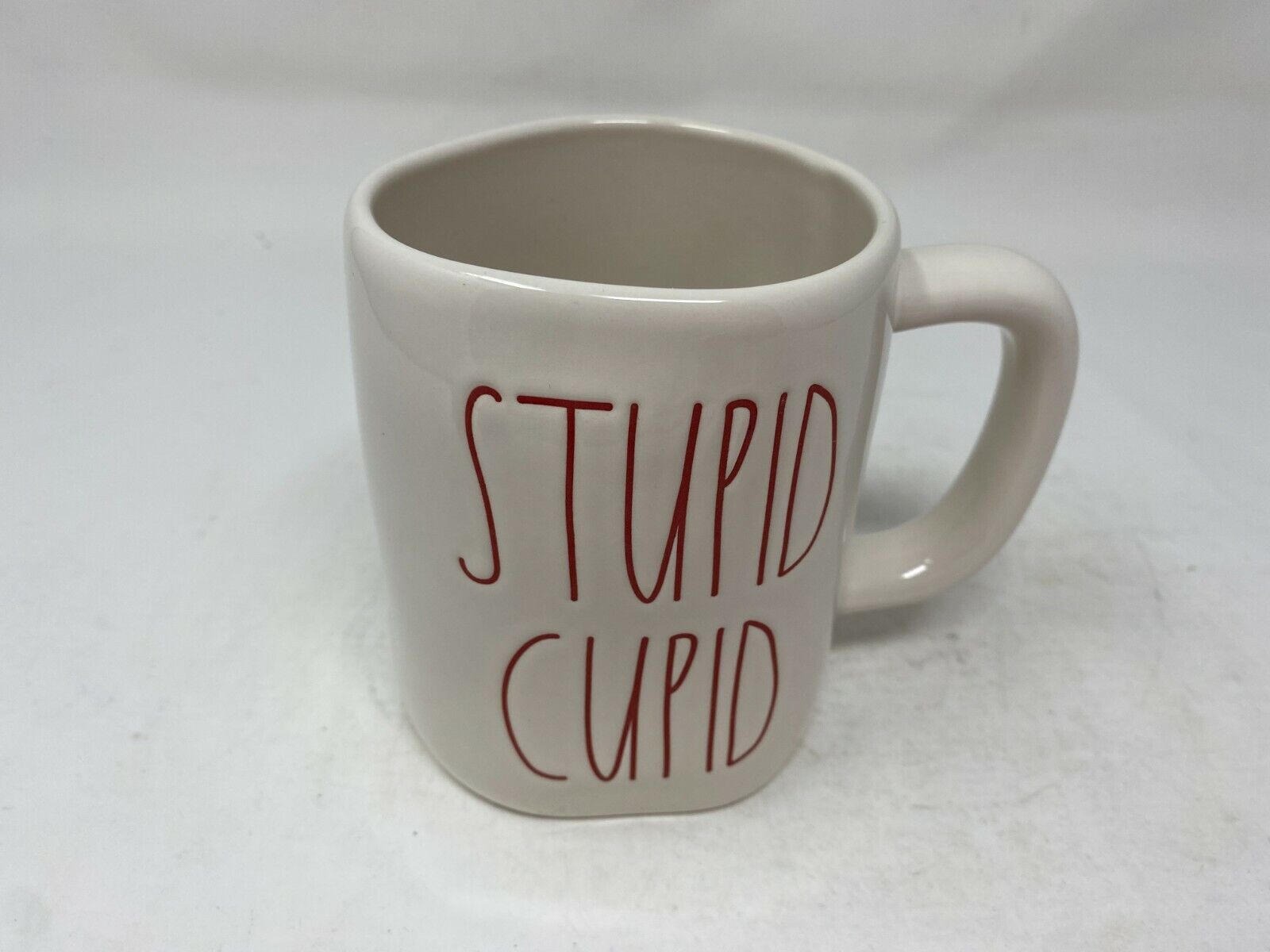 Rae Dunn Stupid Cupid Ceramic Coffee Mug Cer001