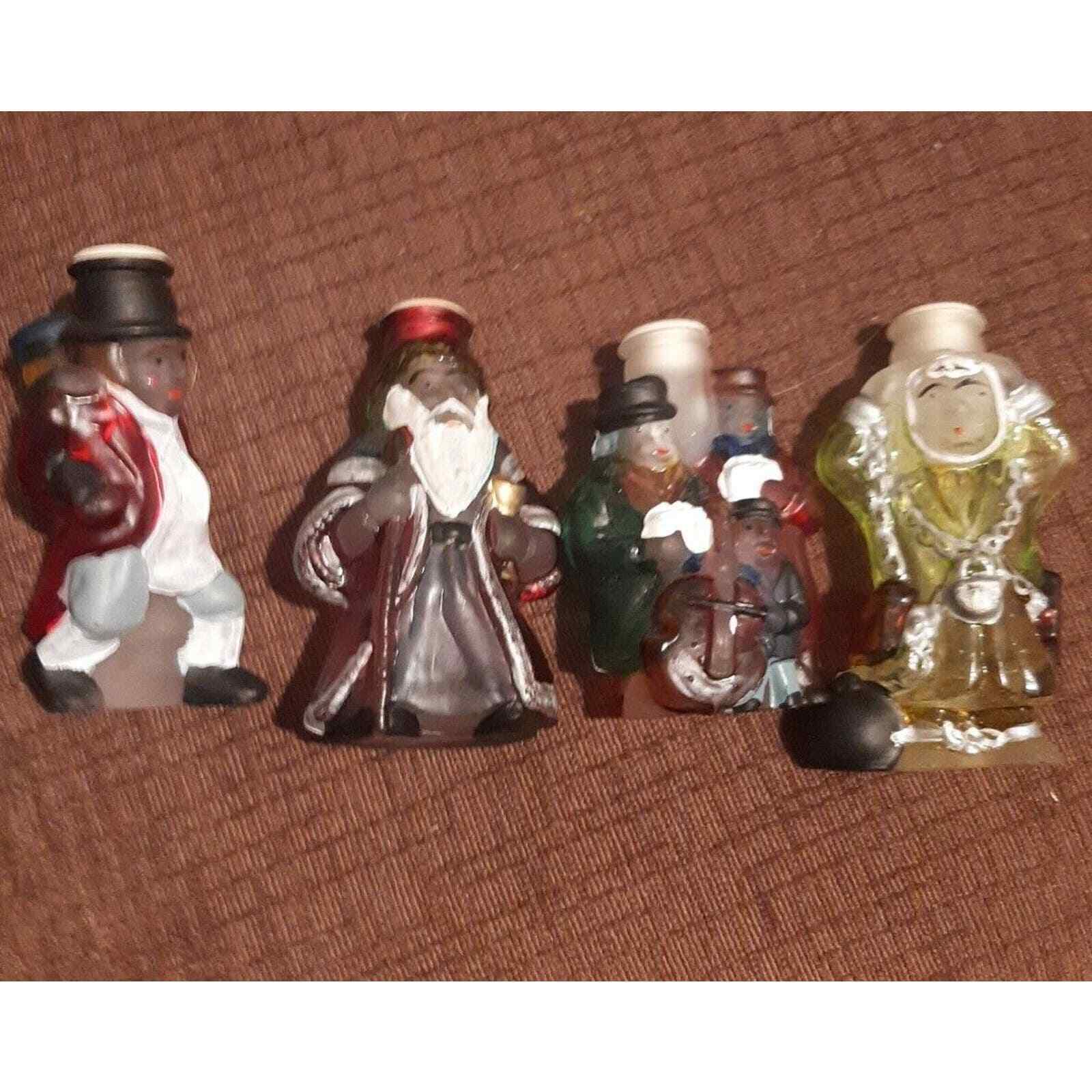 Old World Christmas Glass Light Covers A Christmas Carol Boxed Set of 4 Covers