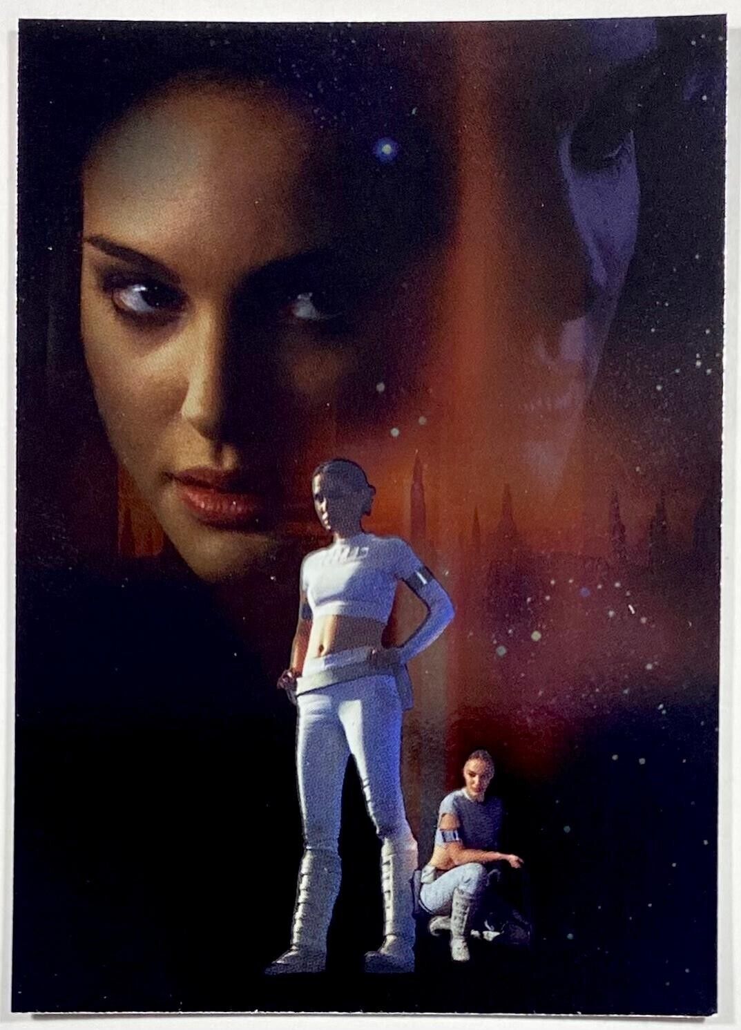 2002 Star Wars Attack of the Clones SILVER FOIL #2 Padme Amidala NM-MT *JB\'s*