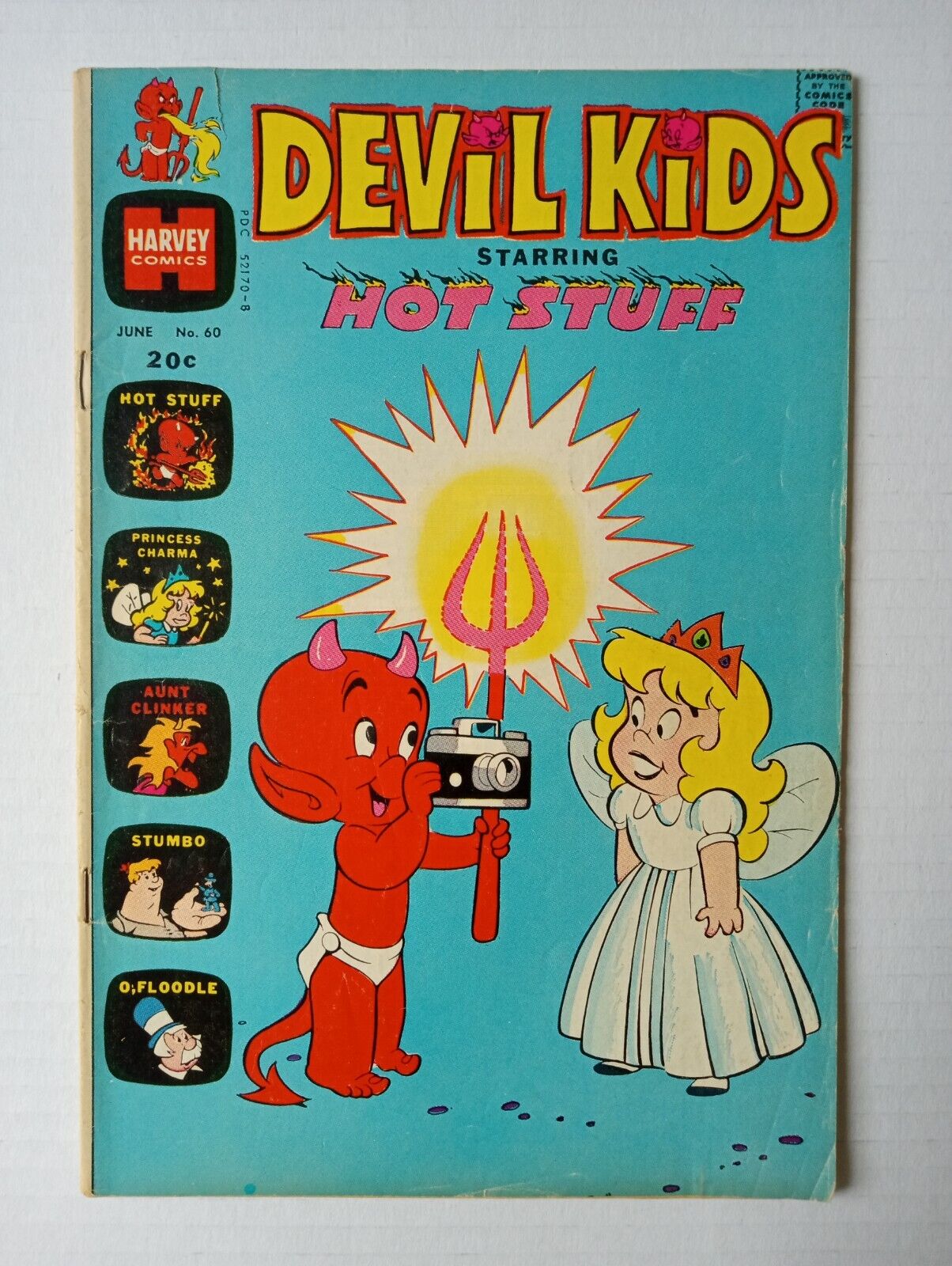 Harvey Comics Devil Kids Starring Hot Stuff #60 Bronze Age 1973