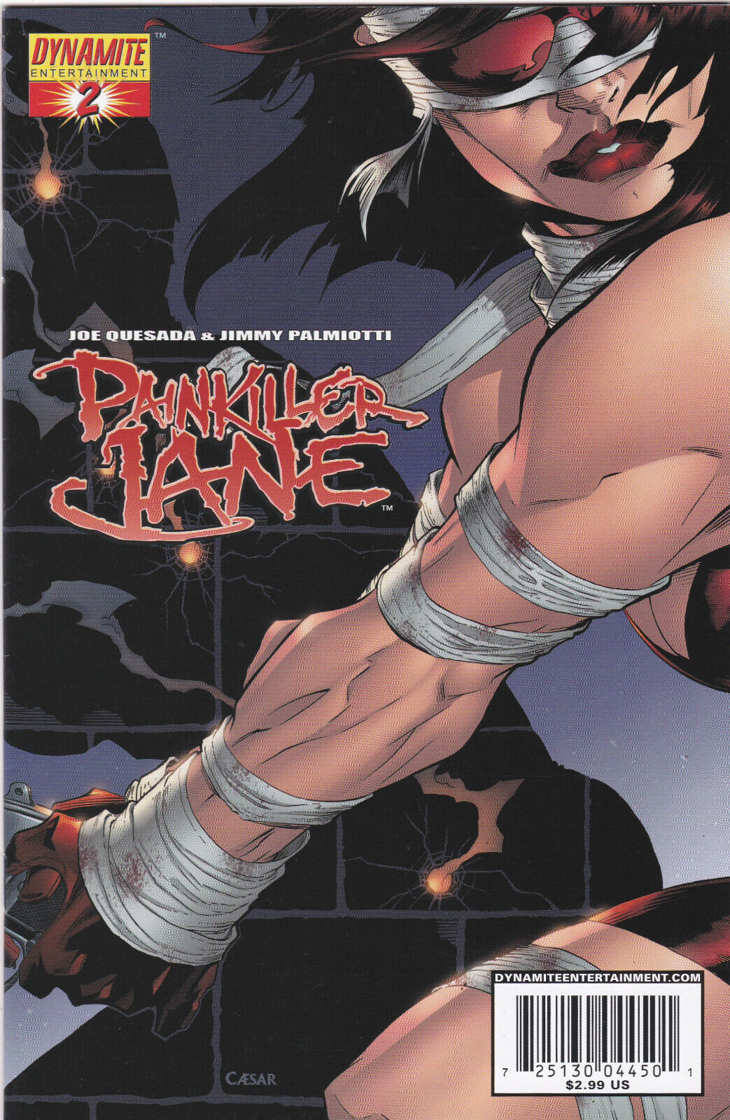 Painkiller Jane (Dynamite) #2  (1999) High Grade