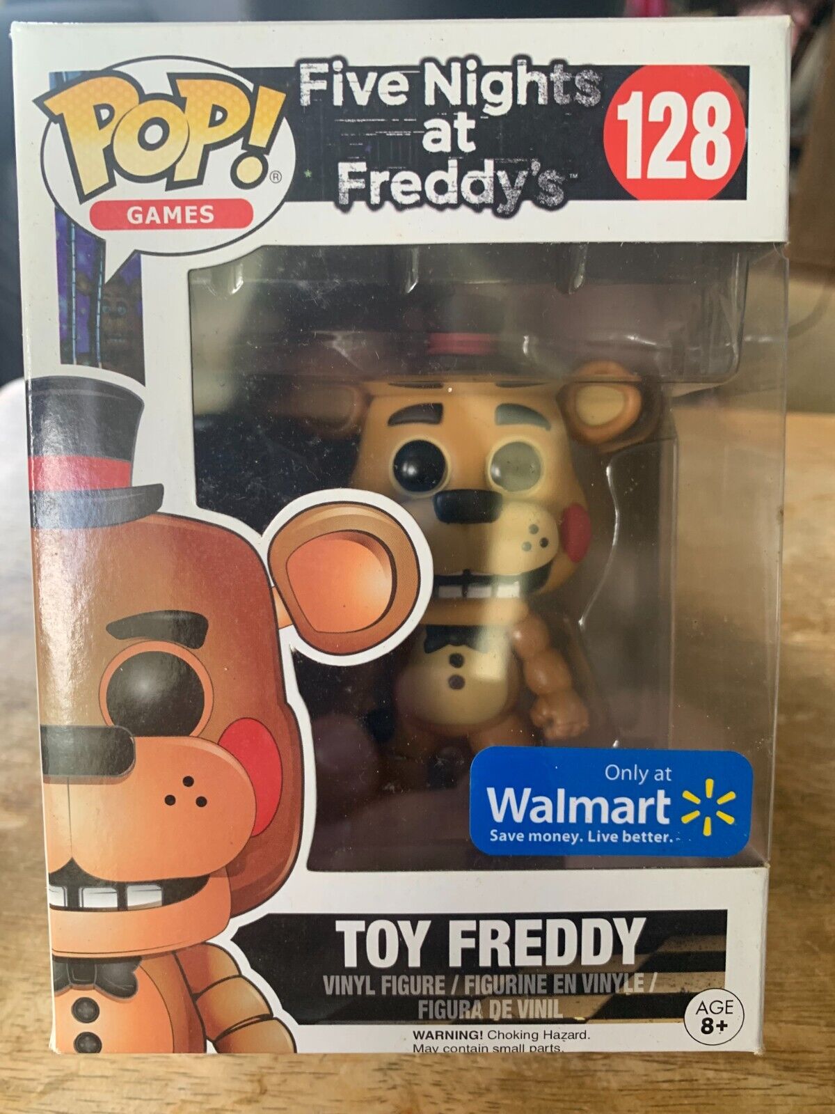 Funko POP Five Nights at Freddy\'s TOY FREDDY Walmart Exclusive 