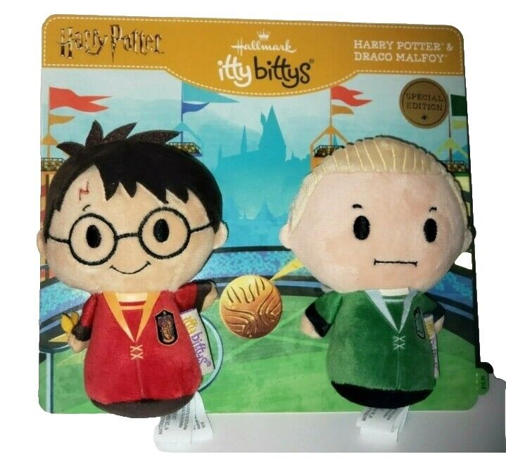 Hallmark Itty Bittys Set of 2 Harry Potter & Draco Malfoy Special Edition NEW 