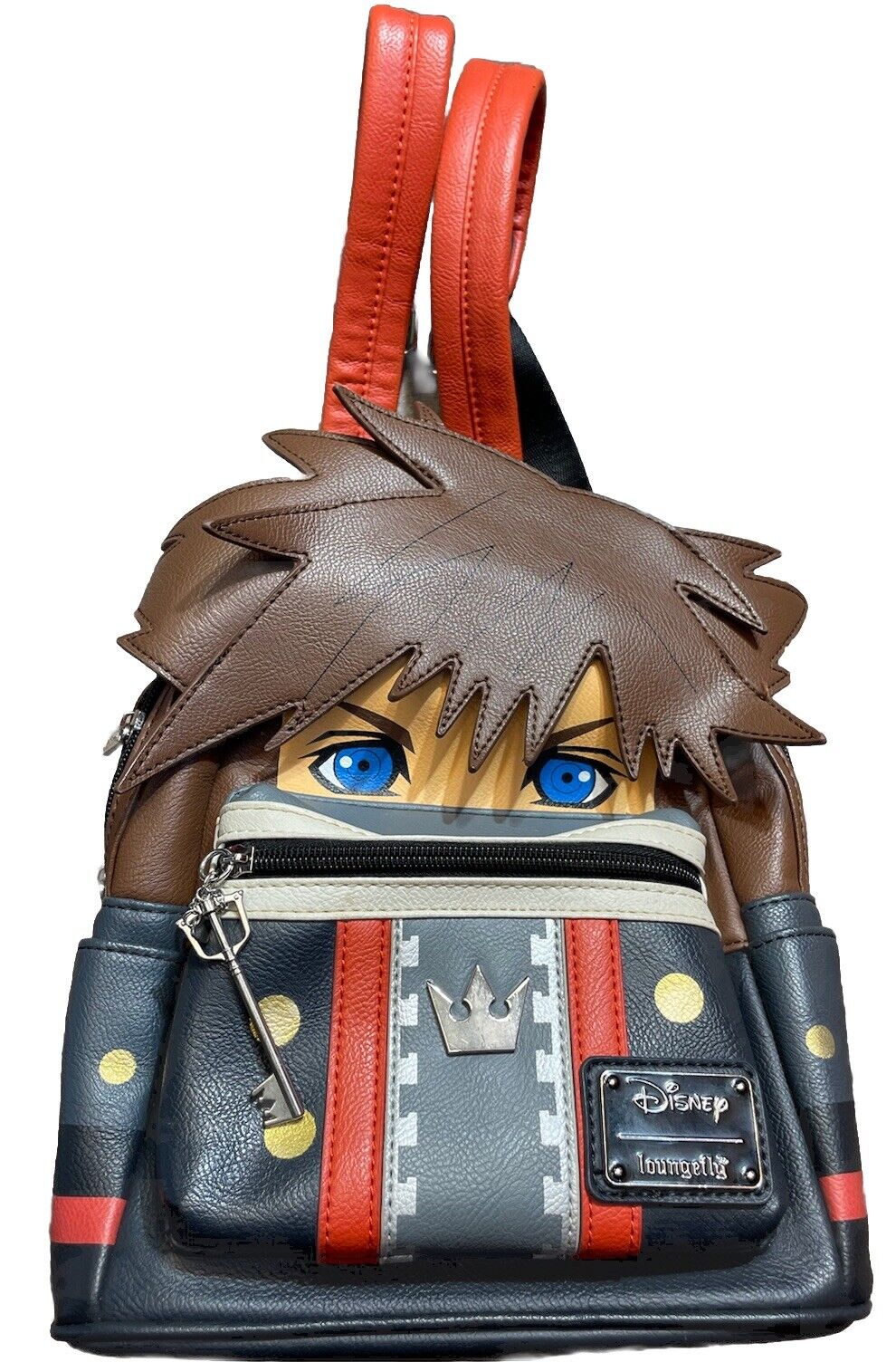 Disney Kingdom Hearts 3 Loungefly Mini Backpack Sora