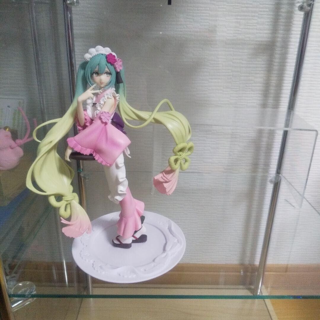 Japan Vocaloid Hatsune Miku PVC Figure Matcha Parfait Sakura very rare ver.41