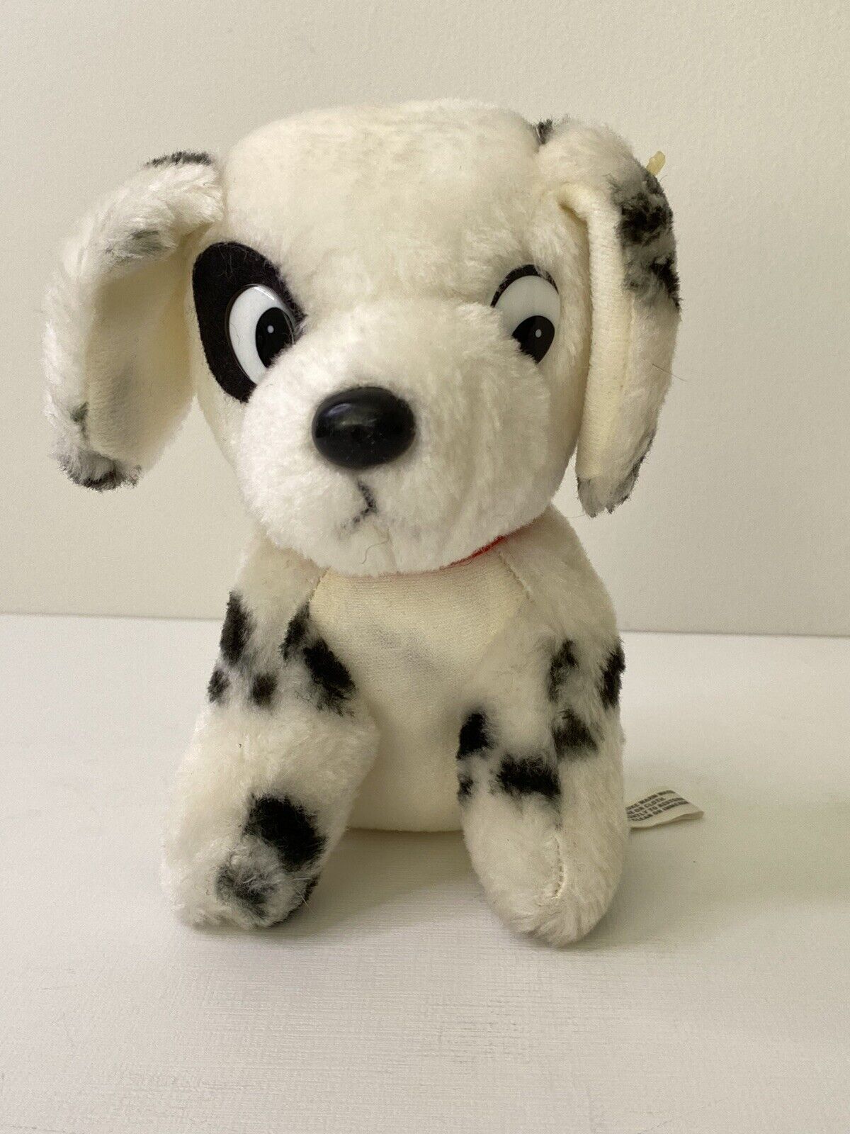 Vintage Walt Disney 101 Dalmations Patch Puppy Dog Plush 6 Inch Stuffed Animal