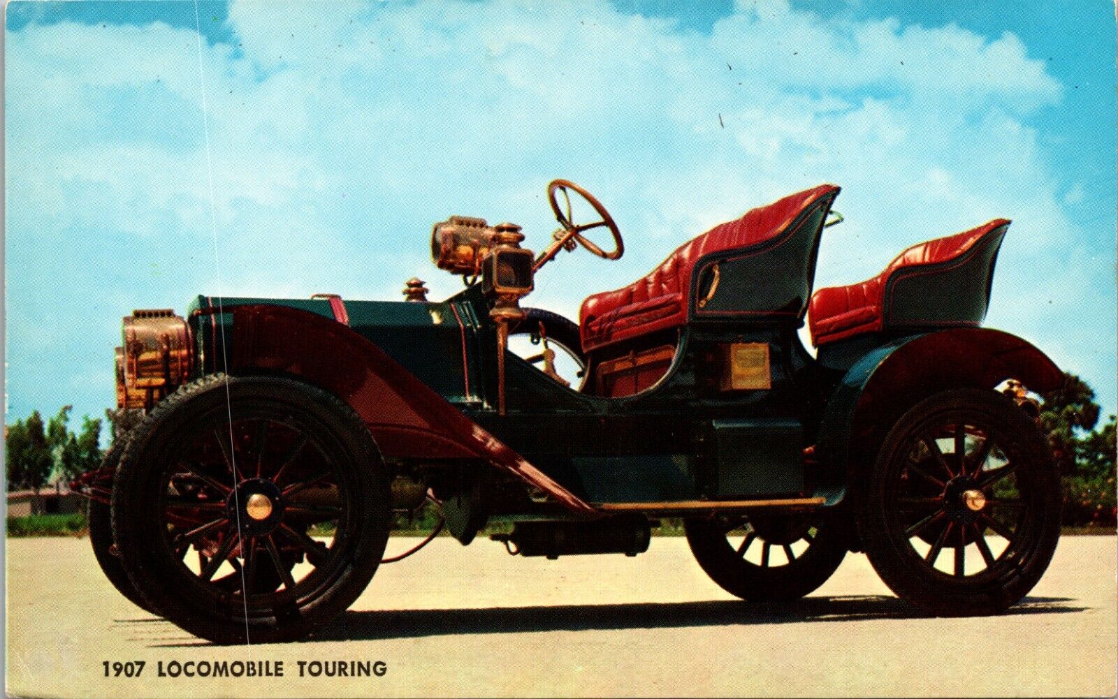 Postcard 1907 Locomobile Touring