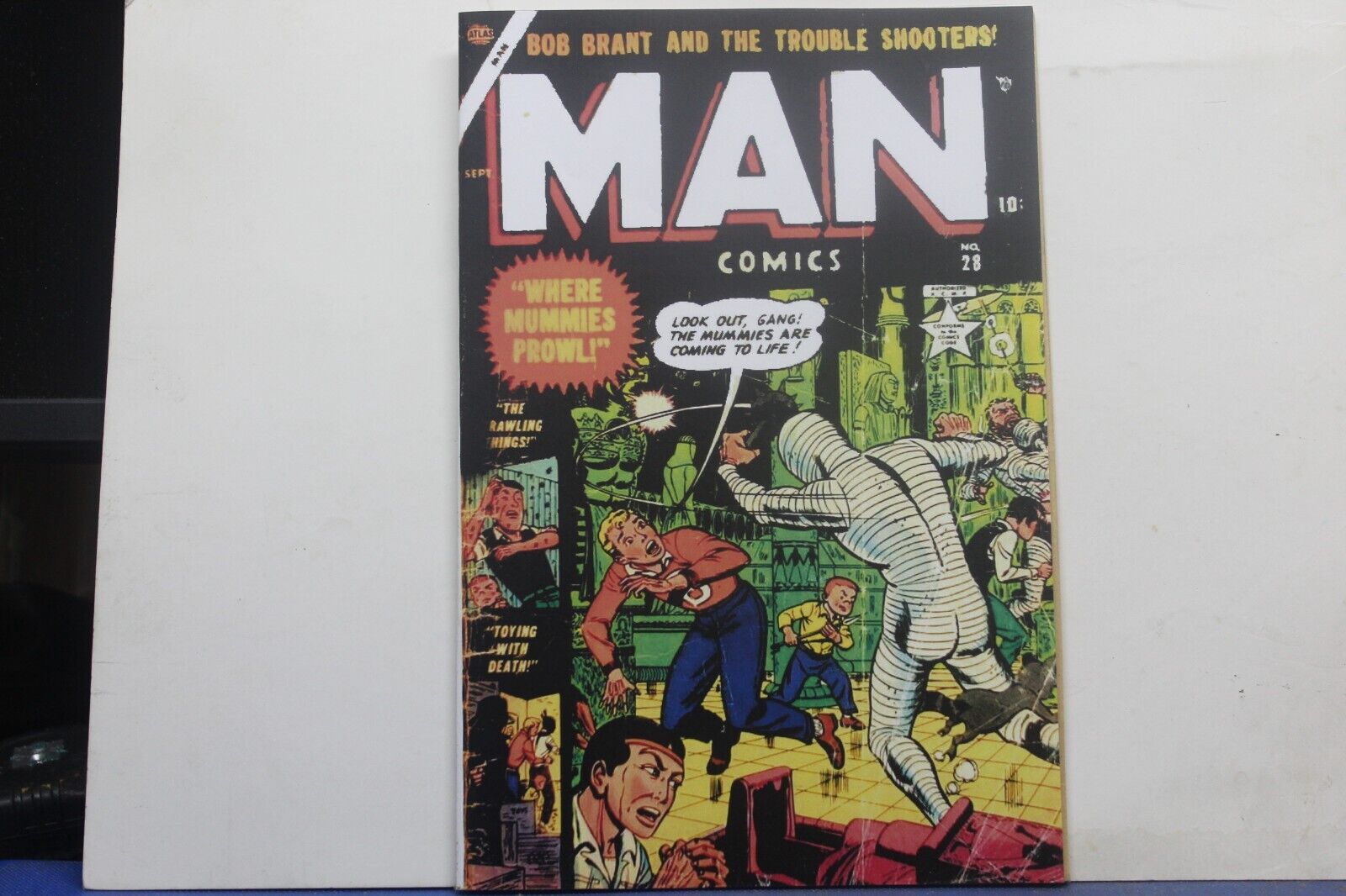 MAN COMICS #28 REPRODUCTION COVER 1953