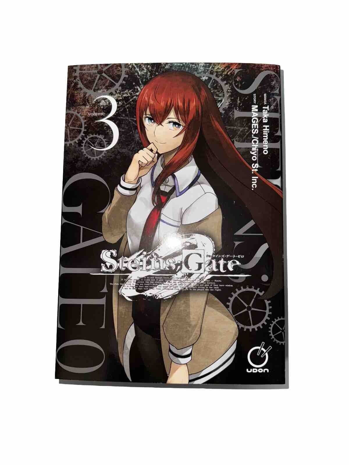Steins;gate 0 manga Volume 3 B&N Exclusive (Poster Included)