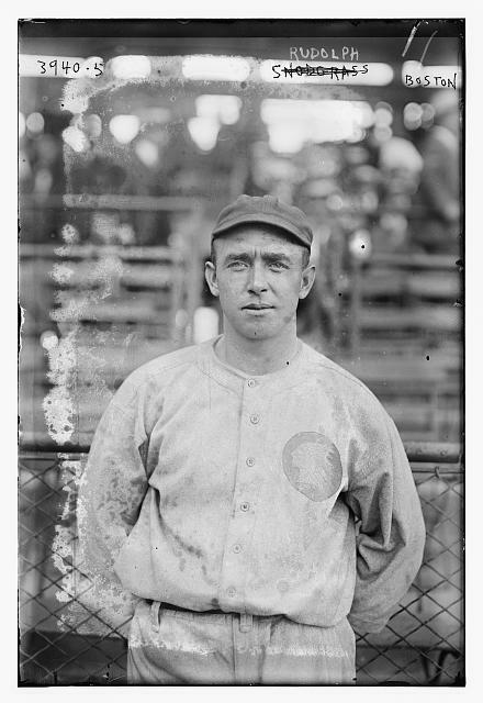 Dick Rudolph,Boston NL,baseball,Richard Rudolph,1916,MLB,Pitcher,sports