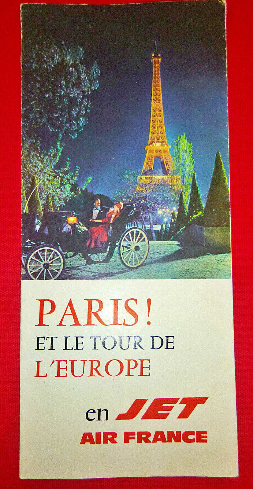 Vintage 1963 AIR FRANCE - Booklet - PARIS - 1963 - Europe Connection From Asia