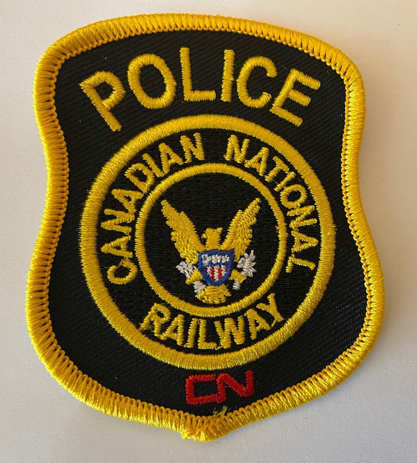 Patch- Vintage Canadian National Police (CN)  #22383 -NEW- 