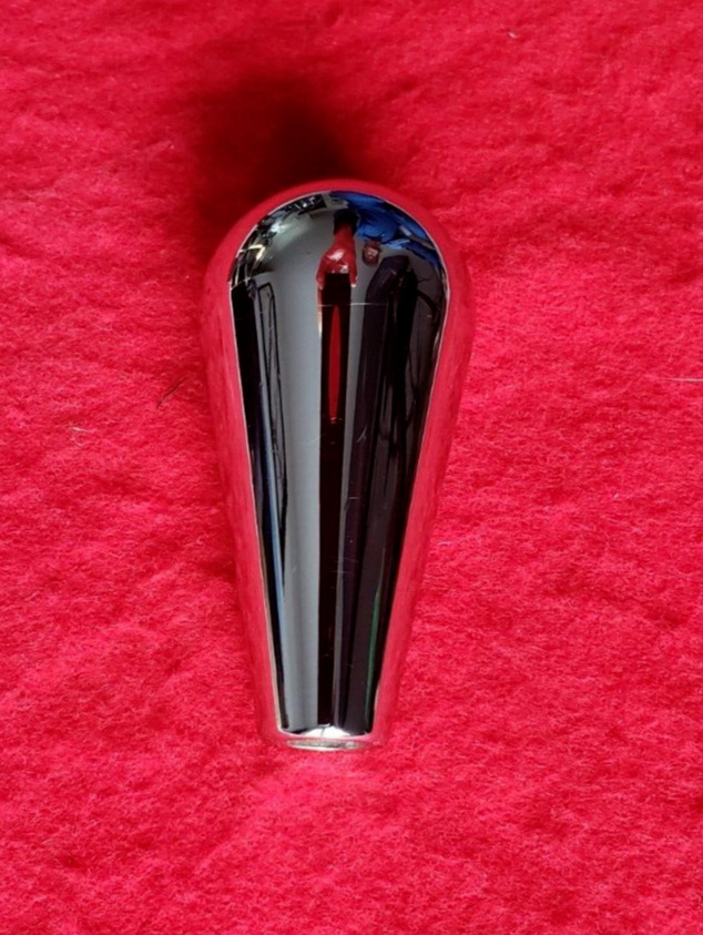 HEAVY WEIGHT BILLET Stainless Steel Shift Knob GORGEOUS TALL TEAR DROP Addictive