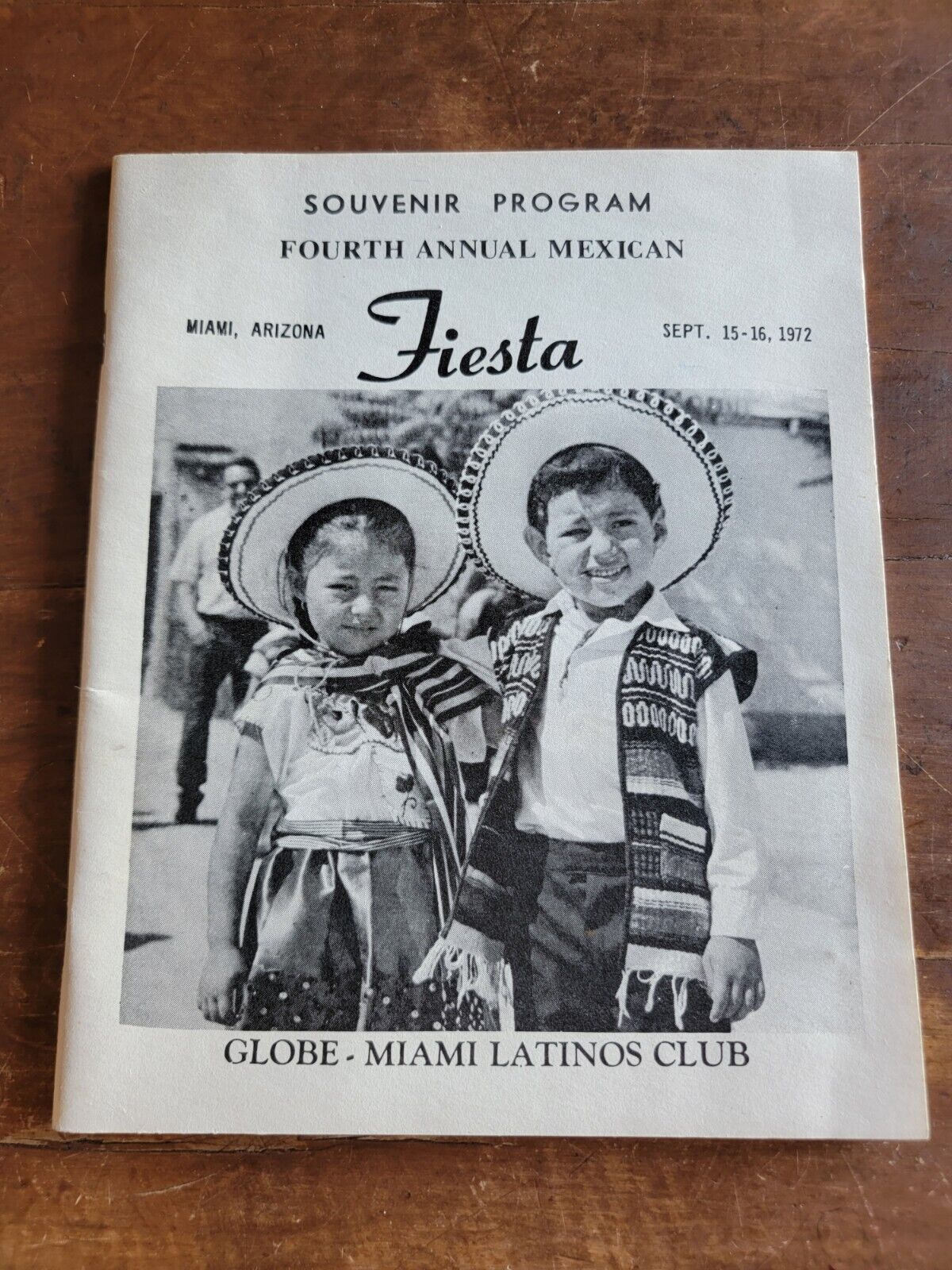 Globe-Miami Arizona Latinos Club, Mexican Fiesta 1972 Souvenir Program, Ads