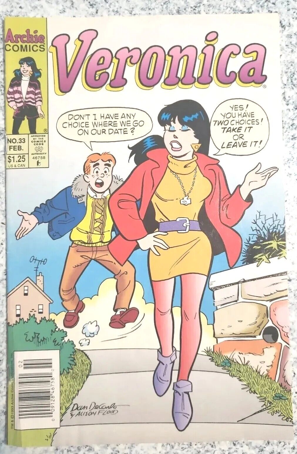 Veronica #33 1994 FN- Archie Comic Book Series 