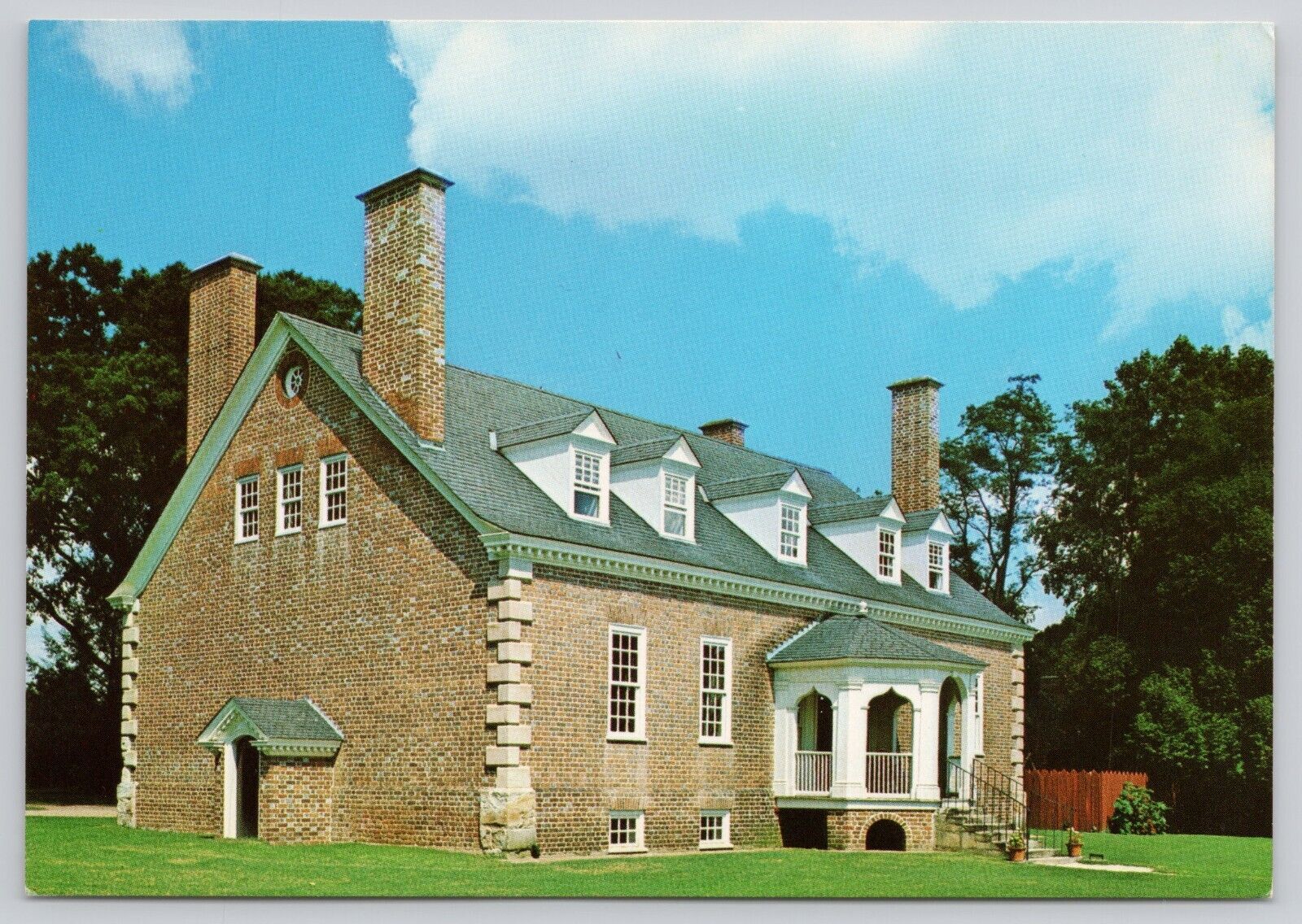 Postcard Gunston Hall, Lorton, Virginia